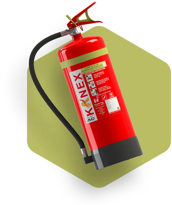 Kanex AVD Lithium-ion Battery Fire Extinguisher, Stored Pressure (1, 2, 6, 9 Ltr)