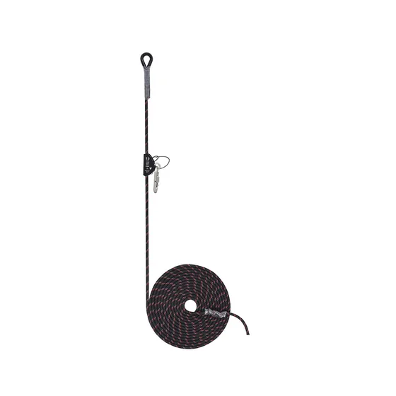 Karam Aluminium Rope Grab with Steel Screw-Lock Karabiner (PN2009)