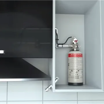 Ceasefire Residential Kitchen Suppression System, Watermist Based