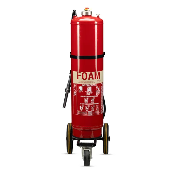 Ceasefire Foam Wheeled Fire Extinguisher, 60 ltr Cartridge Type