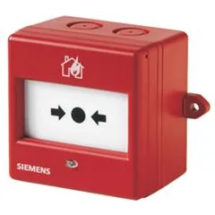 Siemens FDM226-RP Cerberus PRO Addressable Manual Call Point with Housing Base, Resettable Plastic, IP66