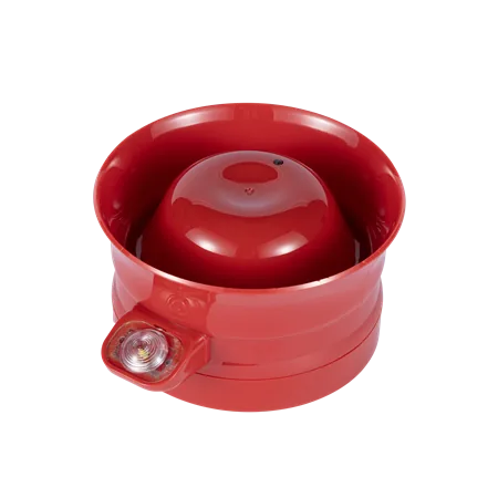 Apollo Intelligent Open-Area Sounder VID, Red Body, Red Flash