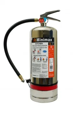 Minimax Kitchen (F Class) and Metal (D Class) Fire Extinguishers