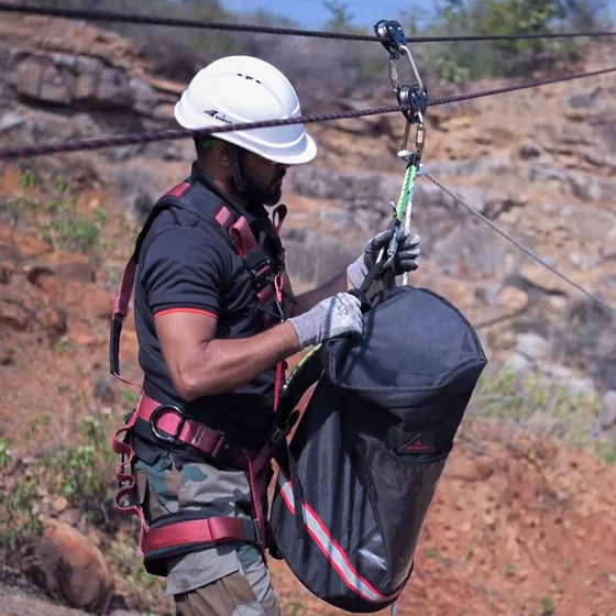 Karam Quick Zip Line System Kit