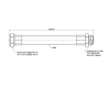 Honeywell Flexible Discharge Hose, 1.5 inch and 2 inch