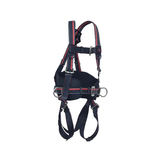 Karam Rhino PN41 Tower Climbing Harness with Positioning Belt, 2 Attachment Points