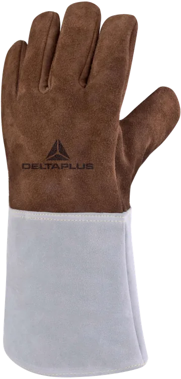 Delta Plus TER250 Heat Resistant Leather Welding Gloves, 40 cm