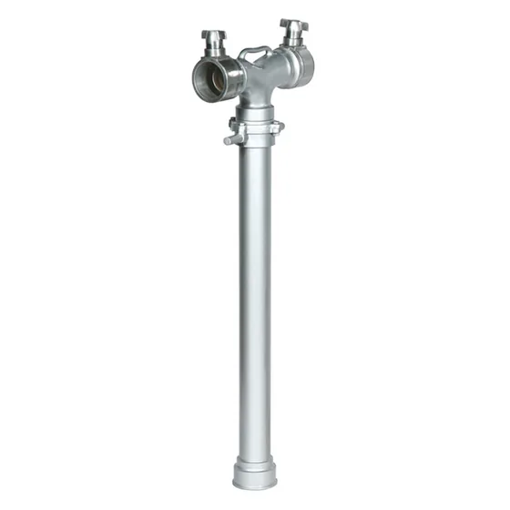 New Age Double Standpipe, Aluminium, BS 336 Outlets