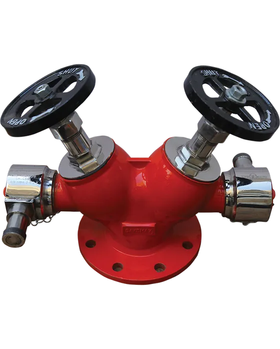 Savemax Double Head Landing Valve, Stainless Steel