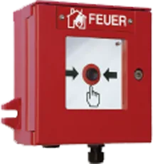 Bosch 2014/2 Manual Call Point for Ex Areas, Zones 1, 2, 21 and 22, Red