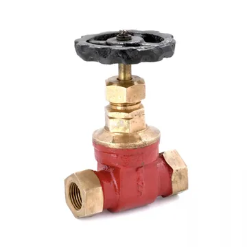 Sant Valves IS-5 Bronze Gate Valve, Non Rising Stem, IS 778 Class 2, Screwed