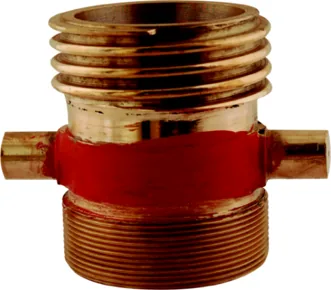 Aaag Adaptor, Male Round Thread to Male BSP Thread (AAAG G177)