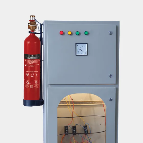 Ceasefire In-Panel Tube Suppression, CO2, Direct High Pressure