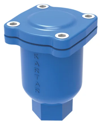 Kartar Valves DI Single Chamber Compact Air Valve, Screwed, PN 1.6 (K550)