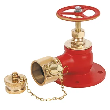 New Age Right Angled Landing Valve, Gunmetal, Flanged