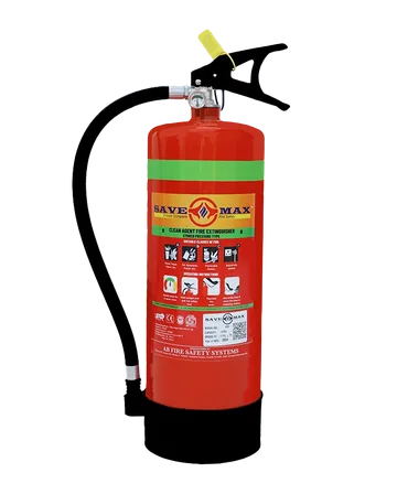 Savemax Clean Agent Fire Extinguisher, FK5-1-12, Stored Pressure (2 to 6 Kg)
