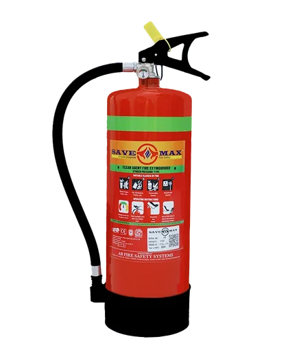 Savemax Clean Agent Fire Extinguishers