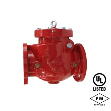 HD Fire Swing Check Valve, Ductile Iron, UL Listed and FM Approved