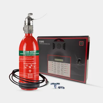 Ceasefire In-Panel Tube Suppression, HFC 227ea, Indirect Low Pressure