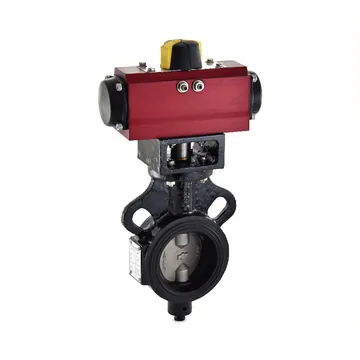 Zoloto Wafer Butterfly Valve, PN 1.0, Pneumatic Actuator (1078D)