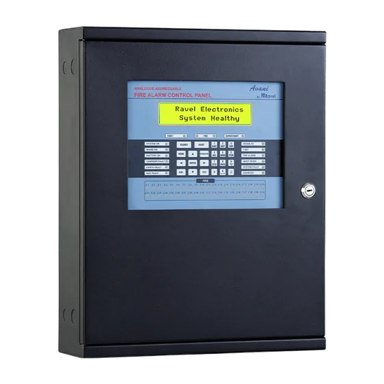 Ravel Avani Analogue Addressable Fire Alarm Panel, 1 to 4 Loops