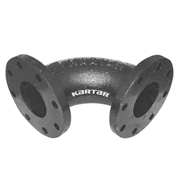 Kartar Valves DI Flanged Bend, 90 Degree