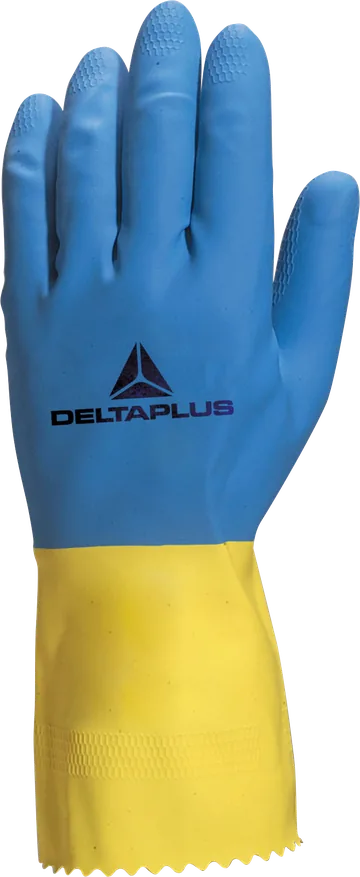 Delta Plus DUOCOLOR VE330 Double Dipped Latex Gloves