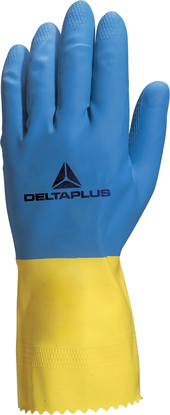 Delta Plus DUOCOLOR VE330 Double Dipped Latex Gloves