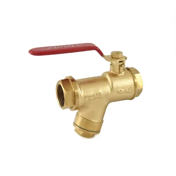 Zoloto Bronze Ball Valve with Integral Strainer, Screwed (1085)