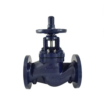 Zoloto Cast Iron Double Regulating Balancing Valve, Flanged PN 16 (1087A)