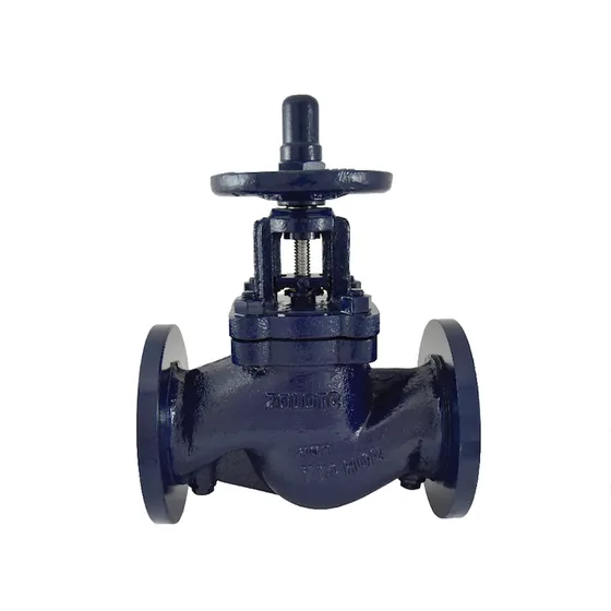 Zoloto Cast Iron Double Regulating Balancing Valve, Flanged PN 16 (1087A)
