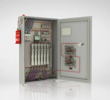 Kanex Fire Trace Novec 1230 Direct Low Pressure (DLP) Wind Turbine System