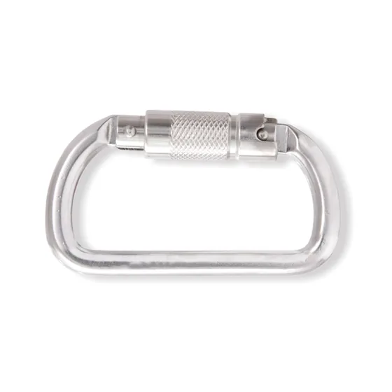 Karam Stainless Steel Triple Action Locking Karabiner