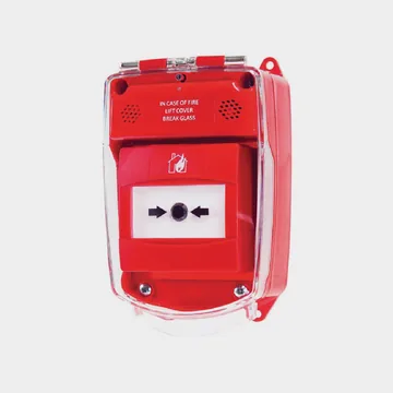Ceasefire Weatherproof Manual Call Point Housing, Red (TI-002227)