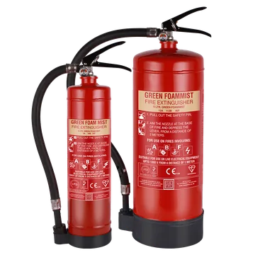 Ceasefire EN Approved Green Foam Mist Fire Extinguisher