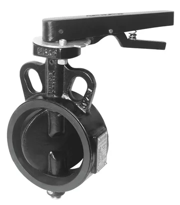 Kartar Valves Aqualine Wafer Butterfly Valve, CI Body, PN 1.0 (K706A, K707A)