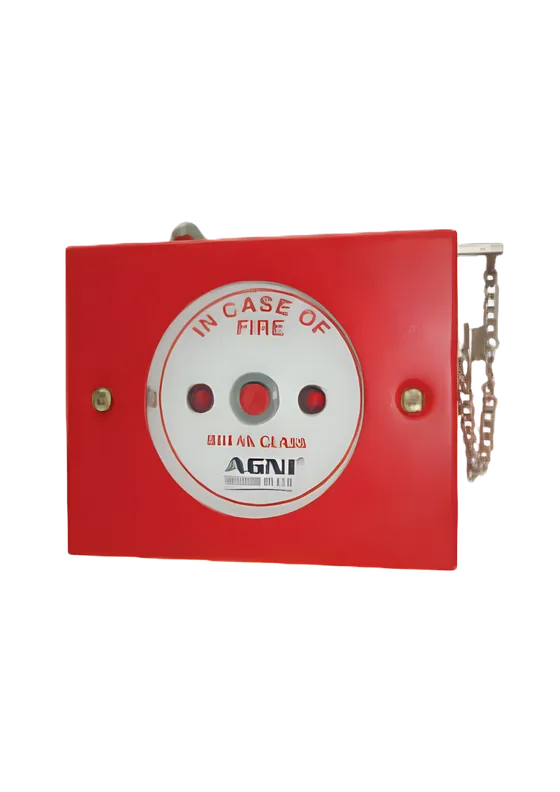 Agni Conventional Manual Call Point, MS Body, Break Glass