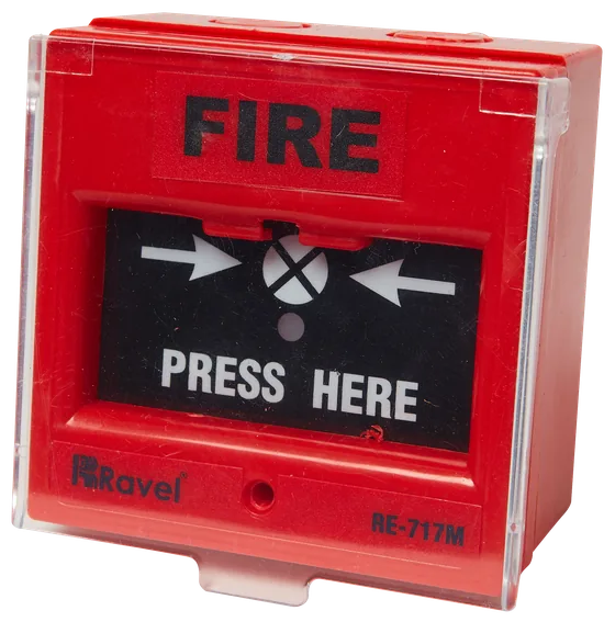 Ravel Addressable Manual Call Point, Multi Loop System