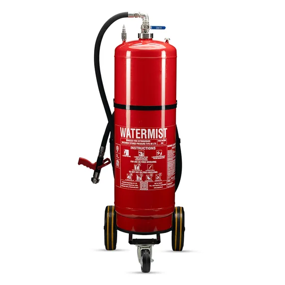 Ceasefire Quad Watermist and Foam Mist Wheeled Extinguisher (BIS)