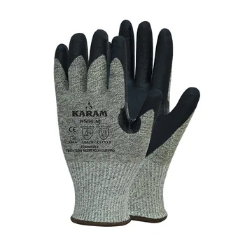 Karam Composite Ricotech Liner Gloves with Nitrile Sponge Coating