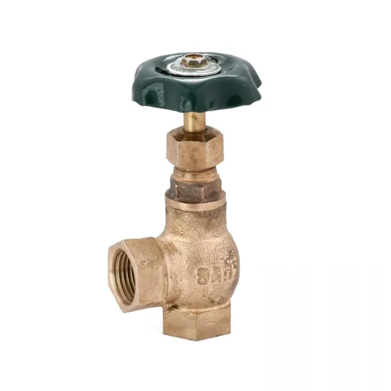 Sant Valves IS-22 Bronze Right Angle Globe Valve No. 4, Screwed