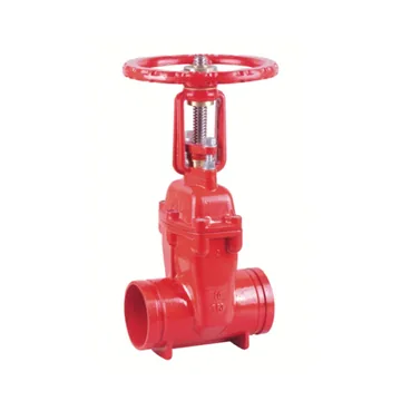 Sant Valves XZ81X Resilient Seated OS&Y Gate Valve, Grooved