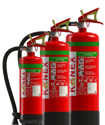 Kanex Clean Agent Fire Extinguisher, FK-5-1-12 Fluoroketone Stored Pressure (RQ series)