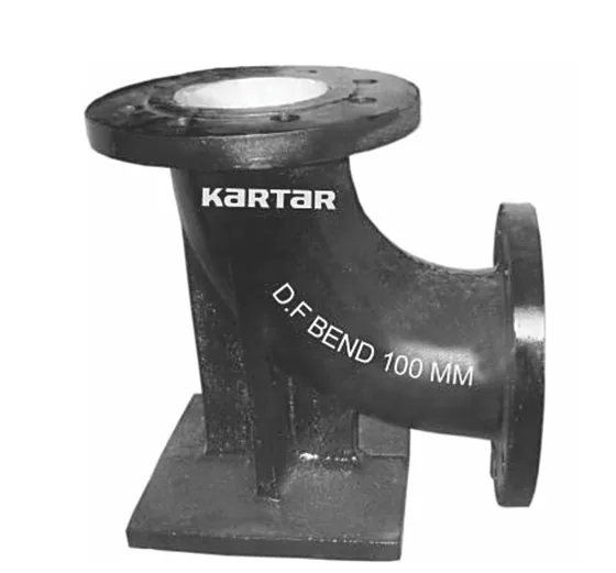 Kartar Valves DI Duckfoot Bend with Flange