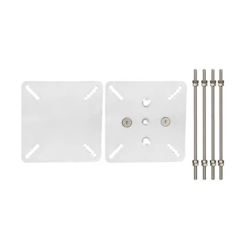Karam Stainless Steel 316 Extremity and Intermediate Anchor Plates for Beam Flanges