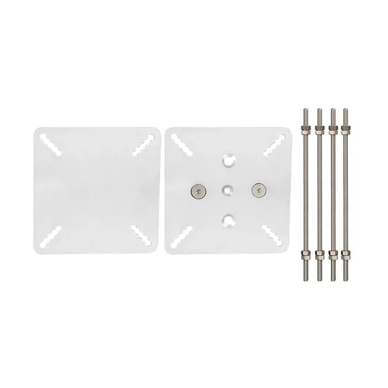 Karam Stainless Steel 316 Extremity and Intermediate Anchor Plates for Beam Flanges