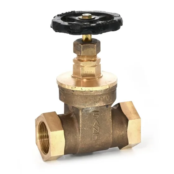 Sant Valves IS-7 Bronze Gate Valve, IS 778 Class 3, Screwed