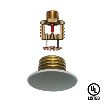 HD Fire Concealed Pendent Sprinkler, K 5.6, UL Listed