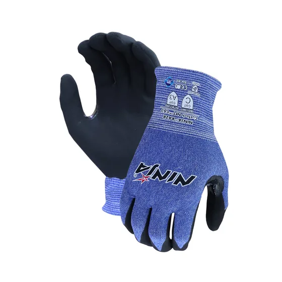 Karam Cut Level C Gloves with NFT Coating, Touchscreen Compatible