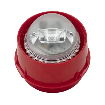 System Sensor Agile Wireless Sounder Strobe, Red (WSF-RR-RF) or White (WSF-WR-RF) Body